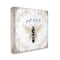 Stupell Industries Just Let it Be Sentiment Country Bee Pun Canvas Wall Art